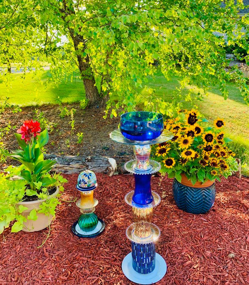 木製漆器アートパネル　GARDEN（ガーデン) Home | Upcycled Garden Art